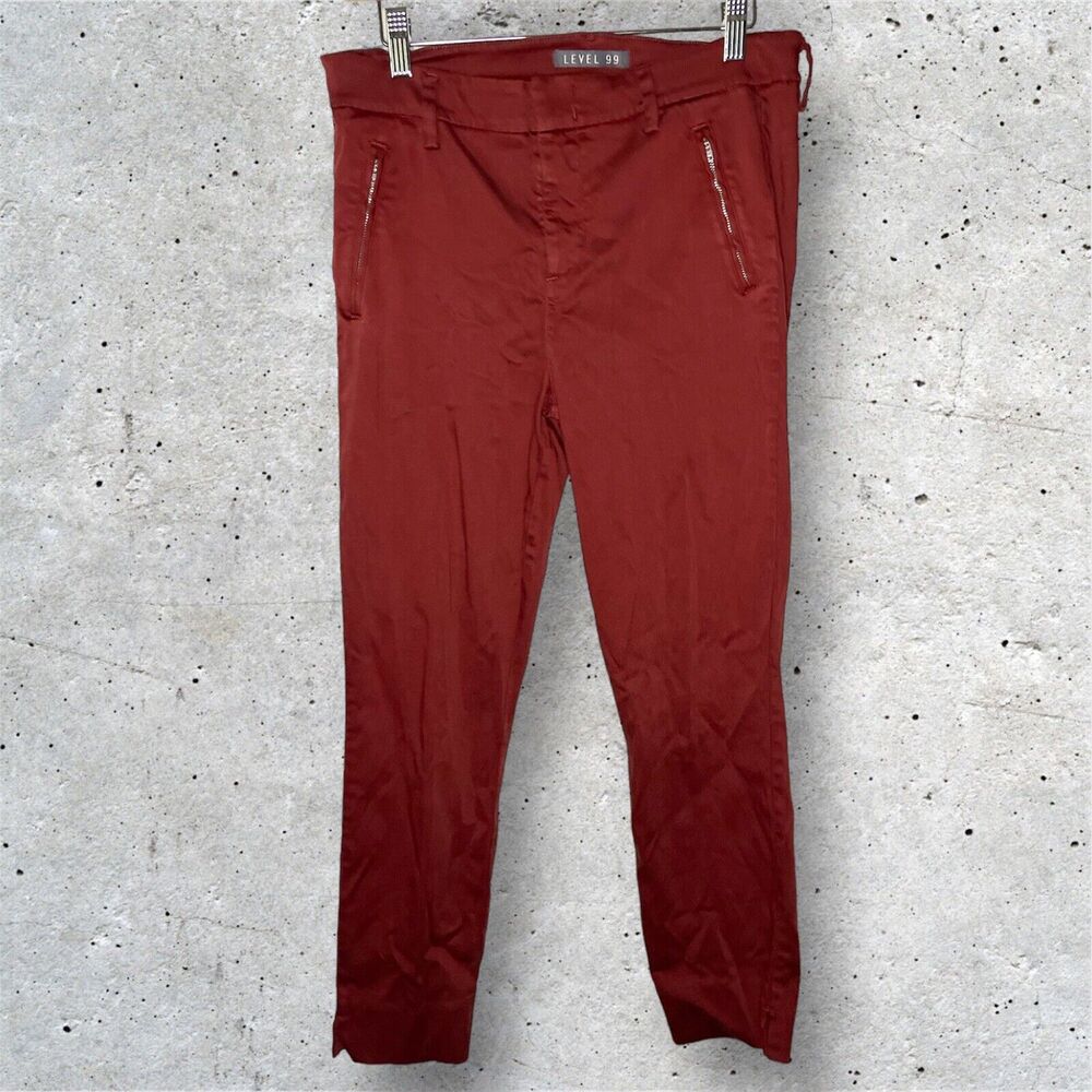 Level 99 Francis Lacey Double Welt Zip Pocket br Stretch Trouser Size 29 Stretch